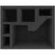 FSMFEV050BO 50 mm Full-Size foam tray with 24 compartments