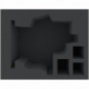 FSMFFM140BO 140 mm Full-Size foam tray with 5 compartments