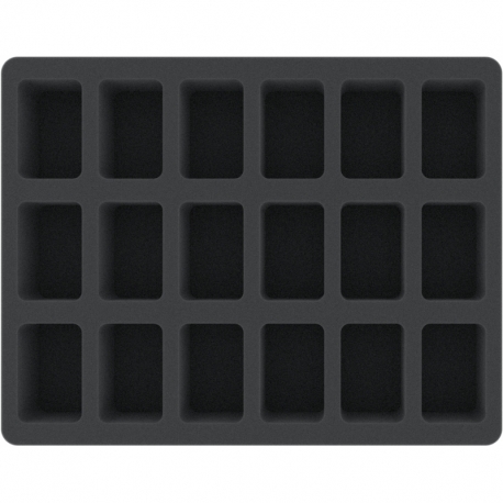 Juego de espumas Feldherr para maletín de figuras de escaramuzas Citadel - 36 Miniaturas