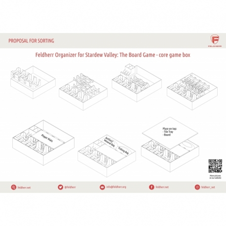 Feldherr Organizer for Nidavellir - core game box