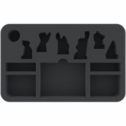 Feldherr Half-Size Case 50 for 36 Citadel paint pots (12 ml / 18 ml)
