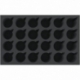 DSMETC070BO Feldherr foam tray with 28 circular compartments of 60 mm diameter