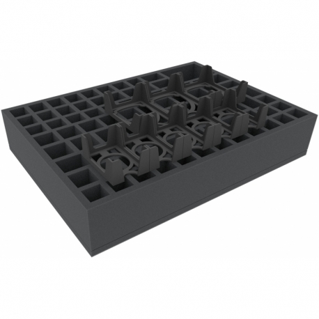 Feldherr foam set + card holders for District 9: The Boardgame - core game box