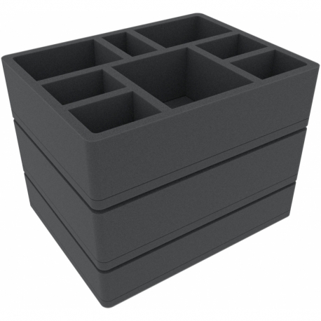 Feldherr foam set for Citadel Battle Figure Case - 30 Miniatures