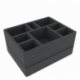 Feldherr foam set for Citadel Battle Figure Case - 30 Miniatures