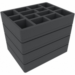 Feldherr foam set for Citadel Battle Figure Case - 56 Miniatures