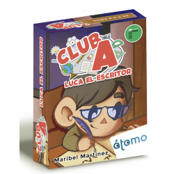 CLUB A - Luca the writer card game from Átomo Games 