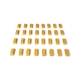 32 gold ingots printed in PLA for the Tabannusi board game