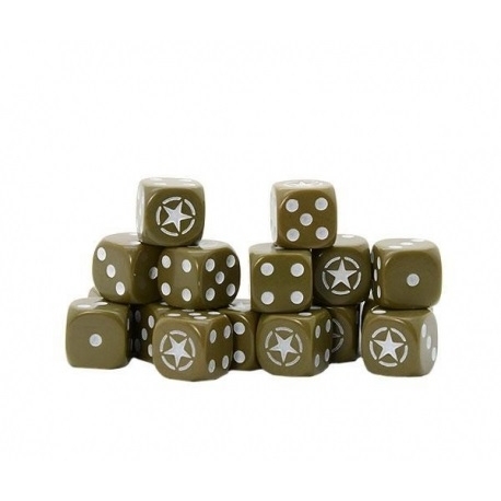 Allied Star D6 Dice (16)