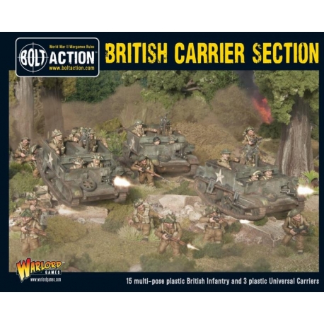 British Carrier Section Plastic Boxed Set