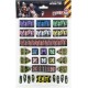 Zombicide: plastic chips with which you can replace the original files of the 3 seasons of the board game Zombicide