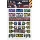 Zombicide: Fichas De Plastico con las que podrás reponer las fichas originales de las 3 temporadas del juego de mesa Zombicide