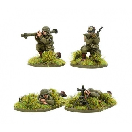 Us Airborne Bazooka And Light Mortar Teams (1944-45)