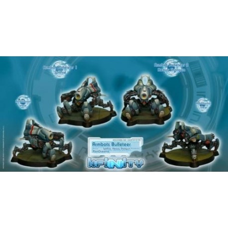Panoceanía - Armbots Bulleteer (spitfire, Heavy Sh