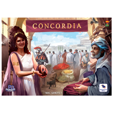 Juego de mesa Concordia Quinta Edición (Español / Portugués) de Ediciones MasQueOca