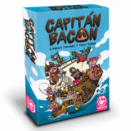 Captain Bacon card game from Tranjis Games