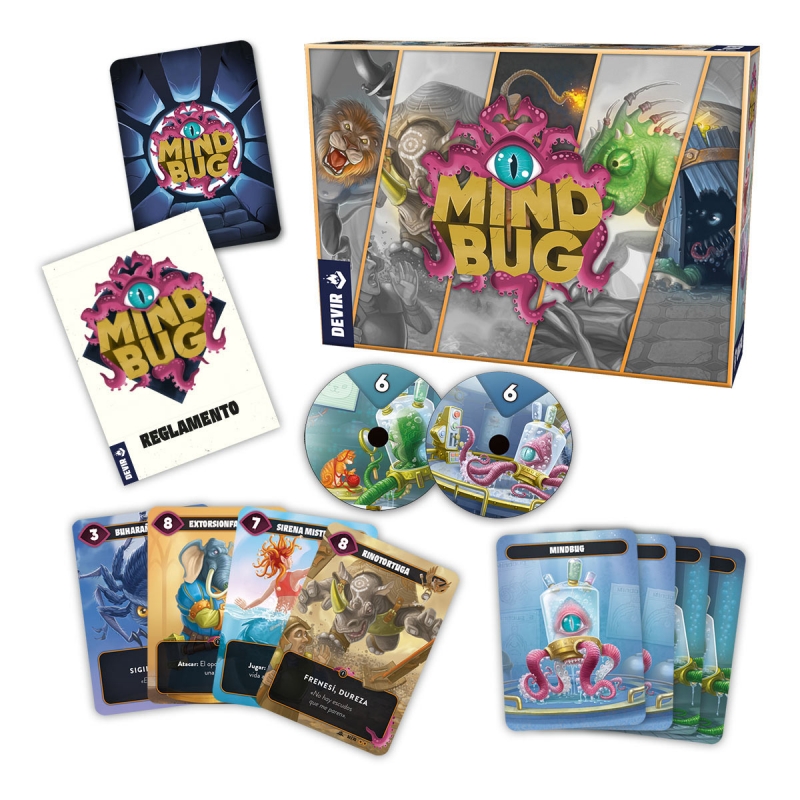  Mind Bug Board Game MINDBUG KS Edition : Toys & Games