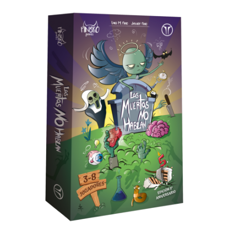 The Dead Don't Speak Card Game Pinbro Games 5th Anniversary Edition