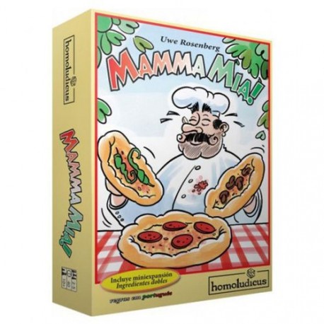 Juego de mesa Mamma Mia para niños de homoludicus