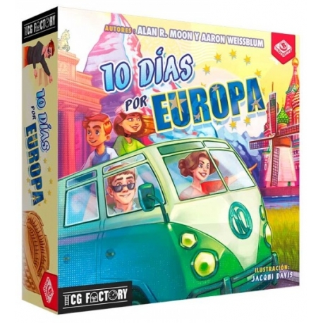 Board game 10 Days in Europe from TCG Factory