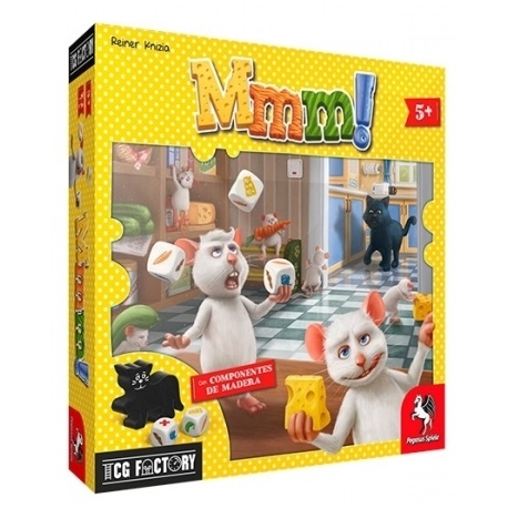 Hmm! It is a cooperative game for children from 5 years old