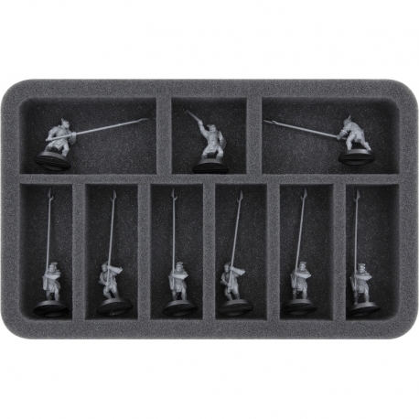 HS035A050 Feldherr foam tray for Middle-earth Strategy Battle Game - 9 compartments