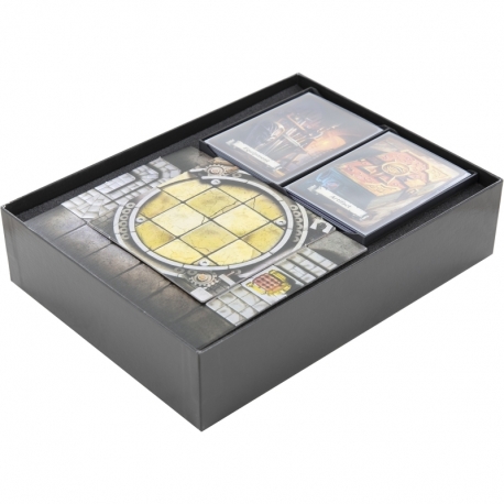 Juego de espuma Feldherr + porta cartas para HeroQuest (2021): El Regreso del Señor de la Bruja - caja del juego de mesa