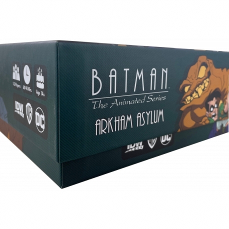 Feldherr foam set for Batman: The Animated Series Adventures - Arkham Asylum Expansion - board game box