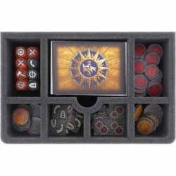 Feldherr foam set for Citadel Skirmish Figure Case - 22 Miniatures + game materials