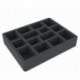 Feldherr foam set for Citadel Skirmish Figure Case - 22 Miniatures + game materials
