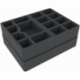 Feldherr foam set for Citadel Skirmish Figure Case - 22 Miniatures + game materials