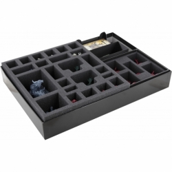 Feldherr foam + Organizer Bundle for HeroQuest (2021) Mythic Box + 3 expansiones - en cajas originales de juegos de mesa