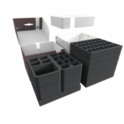 Feldherr Storage Box-Set for Marvel United + Marvel United: X-Men - Kickstarter Complete Set - miniatures only