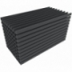 1085 x 540 x 43 mm insert for DIN A1 plan cabinets for storing gauge H0 models - 8 lanes for model railway locomotives