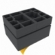 Feldherr foam set for Citadel Battle Figure Case - Pick and Pluck tray for tanks/monsters + game materials