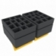 Feldherr foam set for Citadel Crusade Figure Case - 56 Miniatures + 2 Pick and Pluck trays for tanks/monsters