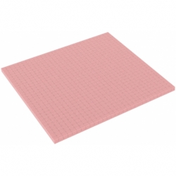 ABBS015ESD 300 mm x 300 mm x 15 mm Feldherr ESD Pick and Pluck / Pre-Cubed foam tray - Raster 10 mm - electrostatic dissipative