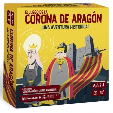 Crown of Aragon A historical adventure! board game by ZierzoLab