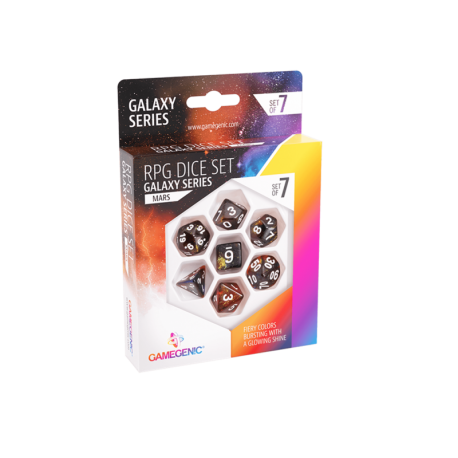 Mars RPG Dice Set (7pcs)