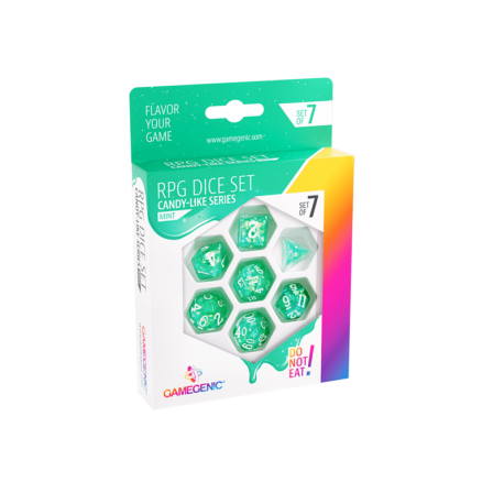 Mint RPG Dice Set (7pcs)