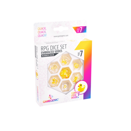 Rubber Duck RPG Dice Set (7pcs)