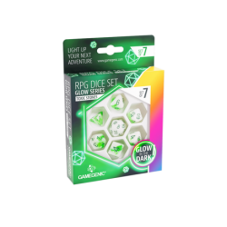 Toxic Stones RPG Dice Set (7 pcs)