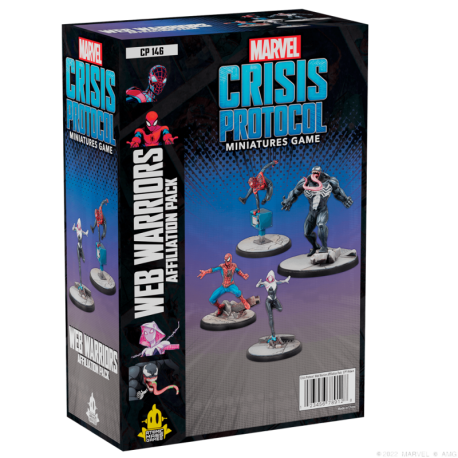 Marvel Crisis Protocol: Web Warriors Affiliation Pack (Inglés)