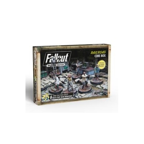Fallout: Wasteland Warfare - Railroad: Core Box (Inglés)