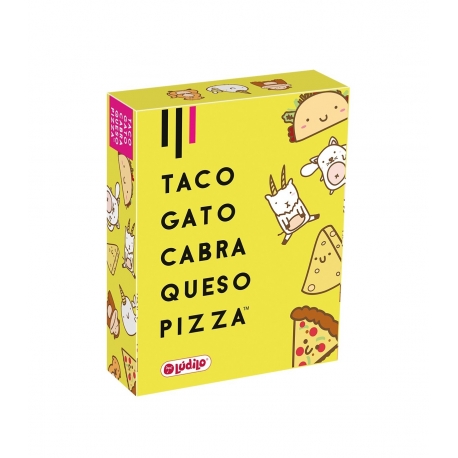 Juego de cartas Taco, Gato, Cabra, Queso, Pizza de Ludilo