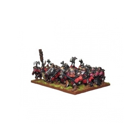 Kings of War: Dwarf Shield Breakers Regiment (Inglés)