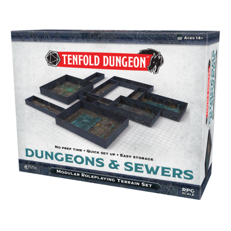Tenfold Dungeon: Dungeons & Sewers (English)