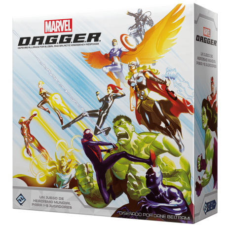 Board game Marvel D.A.G.G.E.R. by Fantasy Flight Games