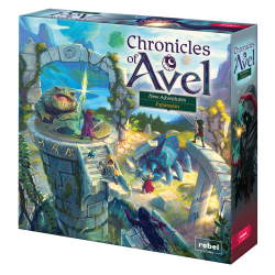 Expansión New Adventures del juego de mesa Chronicles of Avel de Rebel
