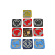 Multicolor Loot Tokens for Blood Rage - 9 pieces